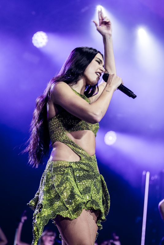 DUA LIPA Performs at Roskilde Music Festival in Denmark 06/30/2022