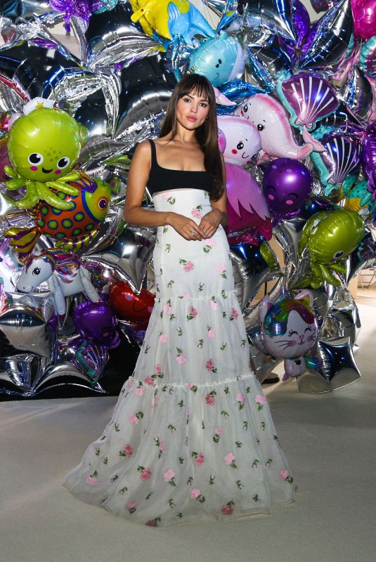 EIZA GONZALEZ at Giambattista Valli Fashion Show at PFW in Paris 07/04/2022