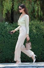 EIZA GONZALEZ Leaves San Vicente Bungalows in West Hollywood 07/29/2022