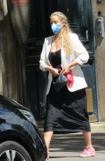 ELIZABETH BERKLEY Out for Lunch in Paris 07/01/2022