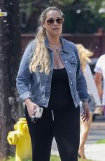 ELIZABETH BERKLEY Outside Her Home in Los Angeles 07/27/2022