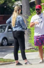 ELIZABETH BERKLEY Outside Her Home in Los Angeles 07/27/2022