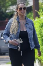 ELIZABETH BERKLEY Outside Her Home in Los Angeles 07/27/2022