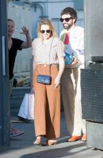 ELIZABETH OLSEN Out at The Grove in Los Angeles 06/30/2022