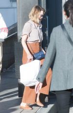 ELIZABETH OLSEN Out at The Grove in Los Angeles 06/30/2022