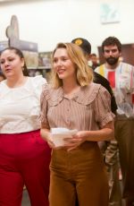 ELIZABETH OLSEN Out at The Grove in Los Angeles 06/30/2022
