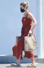 ELIZABETH OLSEN Out for Grocery Shopping in Los Angeles 07/12/2022