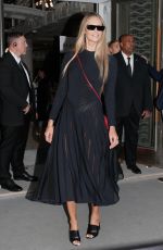ELLE MACPHERSON Arrives at Alaia Show at Paris Fashion Week 07/03/2022