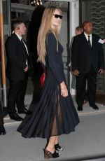ELLE MACPHERSON Arrives at Alaia Show at Paris Fashion Week 07/03/2022