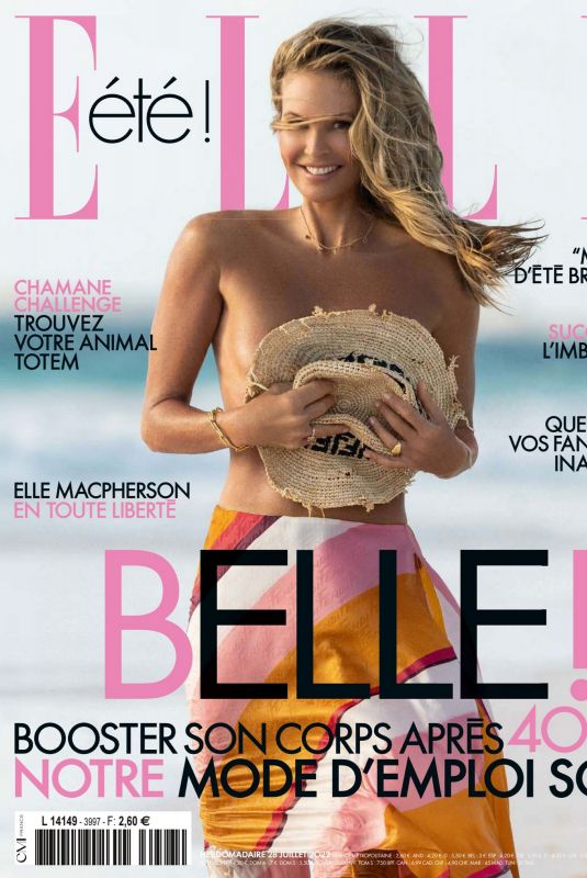 ELLE MACPHERSON in Elle Magazine, France July 2022