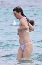 ELLEN POMPEO in Bikini at a Beach in Sardinia 07/13/2022