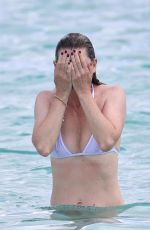 ELLEN POMPEO in Bikini at a Beach in Sardinia 07/13/2022