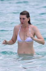 ELLEN POMPEO in Bikini at a Beach in Sardinia 07/13/2022