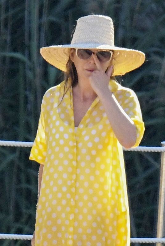 ELLEN POMPEO Out on Vacation in Sardinia 07/14/2022
