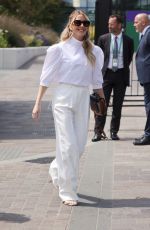 ELLIE GOULDING Arrives at Wimbledon Women