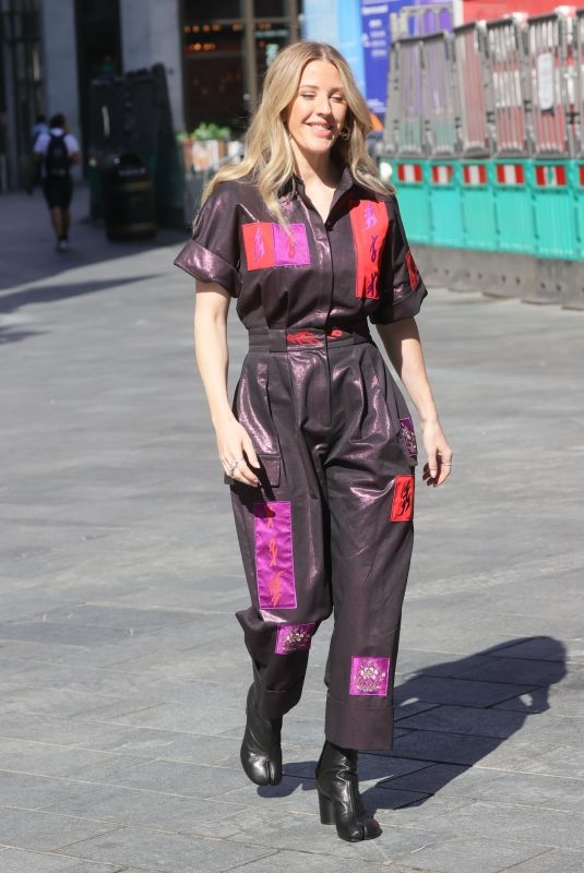 ELLIE GOULDING at Heart and Capital Radio Shows in London 07/14/2022