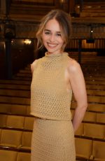 EMILIA CLARKE Celebrates Ppening of The Seagull at Playhouse Theatre in London 07/07/2022