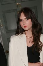 EMILIA JONES Leaves Soho House Members Club in London 07/05/2022