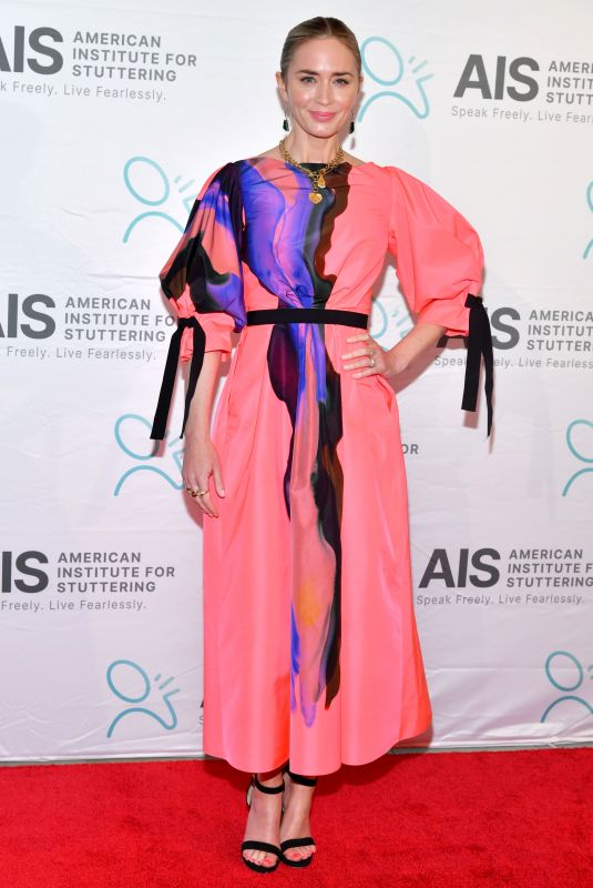 EMILY BLUNT at 2022 Freeing Voices, Changing Lives Gala in New York 07/11/2022