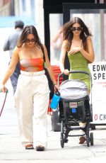 EMILY RATAJKOWSKI Out with Her Baby in New York 07/14/2022