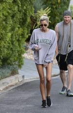 EMMA HERNAN and Peter Cornell Out with Their Dog in West Hollywood 07/06/2022