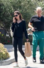 EMMA KROKDAL and Dolph Lundgren Leaves New Balance Store in Santa Monica 07/27/2022