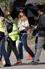 EMMA STONE on the Set of The Curse in Santa Fe 07/08/2022