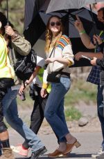 EMMA STONE on the Set of The Curse in Santa Fe 07/08/2022