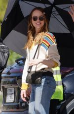 EMMA STONE on the Set of The Curse in Santa Fe 07/08/2022