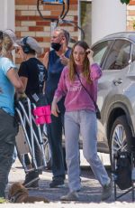EMMA STONE on the Set of The Curse in Santa Fe 07/13/2022