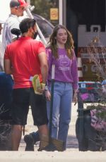EMMA STONE on the Set of The Curse in Santa Fe 07/13/2022