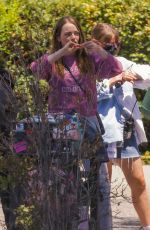 EMMA STONE on the Set of The Curse in Santa Fe 07/13/2022