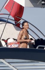 EMME THYNN in Bikini at a Yacht in St Tropez 07/25/2022