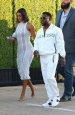ENIKO PARISH and Kevin Hart Arrives to Bootsy Bellow Party at Nobu in Malibu 07/04/2022