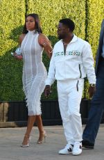 ENIKO PARISH and Kevin Hart Arrives to Bootsy Bellow Party at Nobu in Malibu 07/04/2022