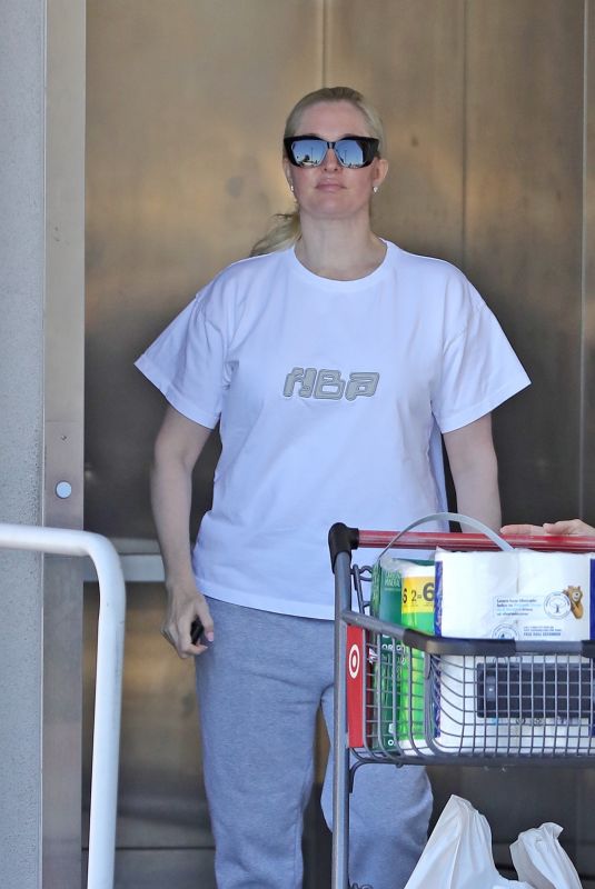 ERIKA JAYNE Leaves Target in West Hollywood 07/07/2022