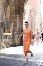EVA LONGORIA and Jose Antonio Baston Out in Taormina 06/30/2022
