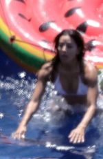 EVA LONGORIA in Bikini on Holiday in Capri 07/11/2022