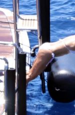 EVA LONGORIA in Bikini on Holiday in Capri 07/11/2022