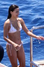 EVA LONGORIA in Bikini on Holiday in Capri 07/11/2022