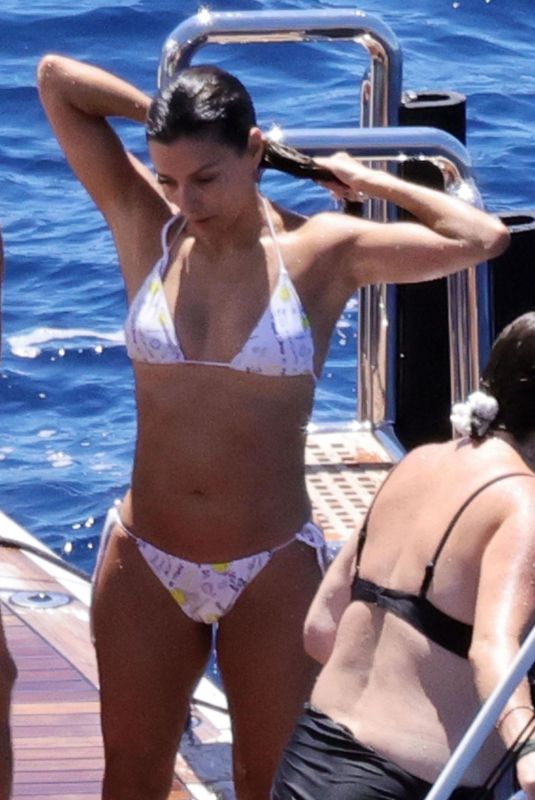 EVA LONGORIA in Bikini on Holiday in Capri 07/11/2022
