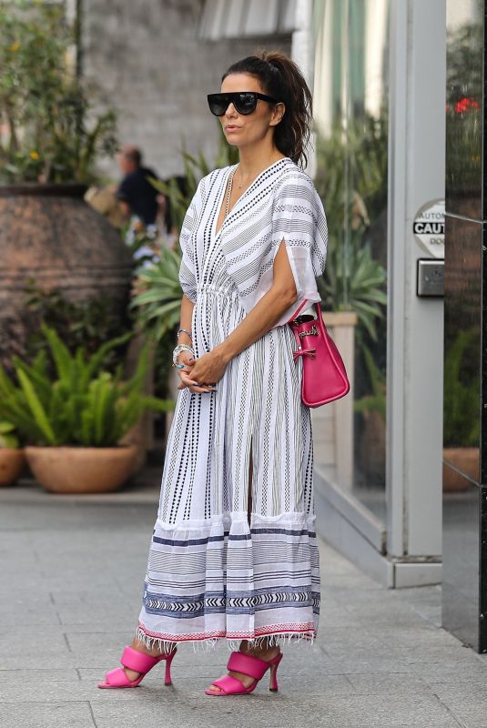 EVA LONGORIA Out and About in Beverly Hills 07/28/2022