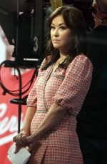 EVA PILGRIM on the Set of Good Morning America in New York 07/11/2022