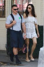 FAMKE JANSSEN Out with a Friend in New York 07/24/2022