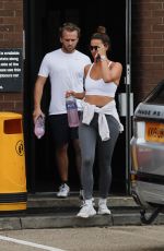 FERNE MCCANN Leaves a Gym in Essex 07/26/2022