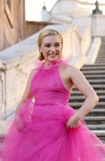 FLORENCE PUGH at Valentino Haute Couture Fall/Winter 22/23 Show in Rome 07/08/2022