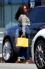 GARCELLE BEAUVAIS in Denim Out in West Hollywood 07/29/2022