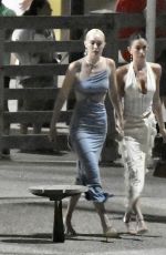 GIGI HADID and LEAH MCCARTHY Night Out in Saint Tropez 07/24/2022