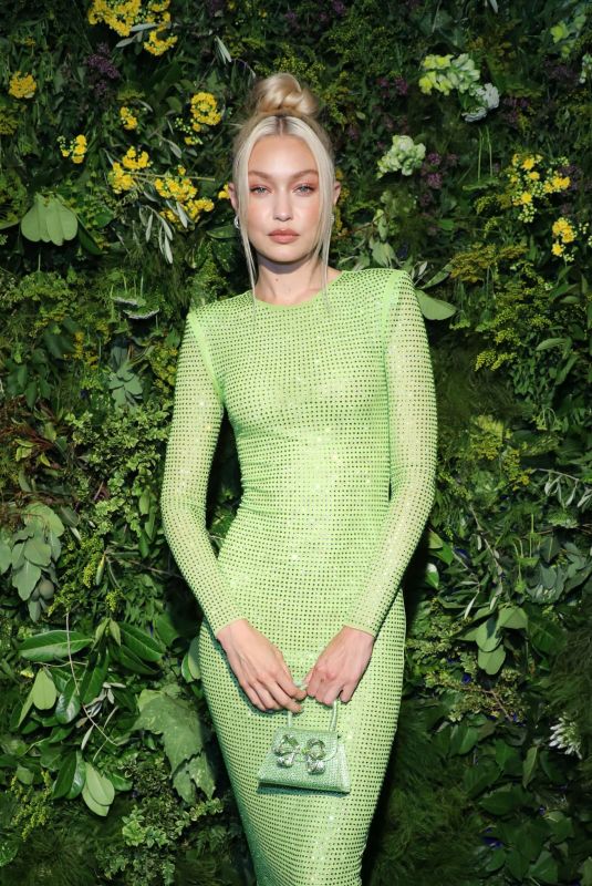 GIGI HADID at British Vogue x Self-Portrait Summer Party in London 07/20/2022