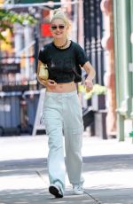 GIGI HADID Out and About in New York 07/19/2022